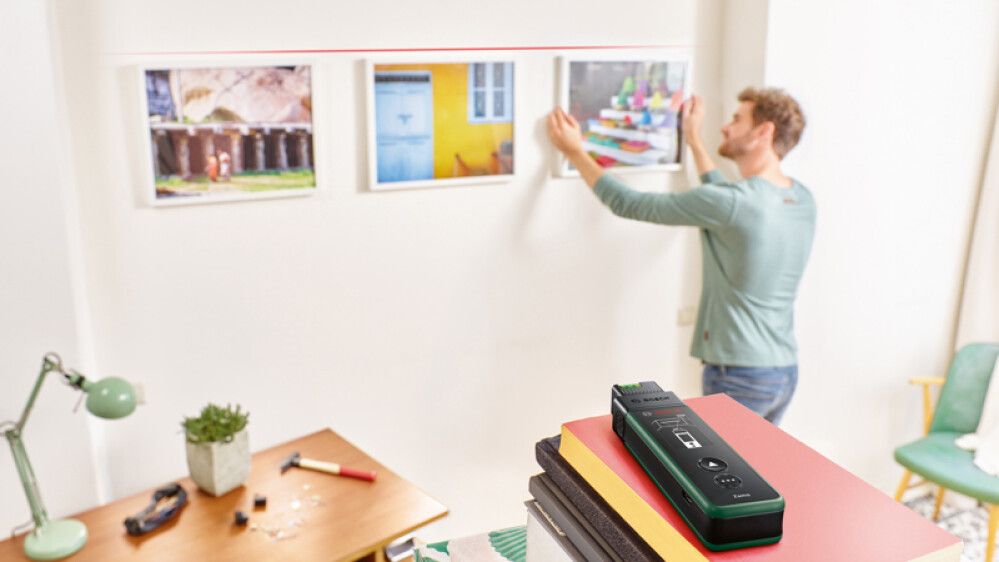 Fjarlægðarmælir Zamo sett með 3 aukahlutum Bosch