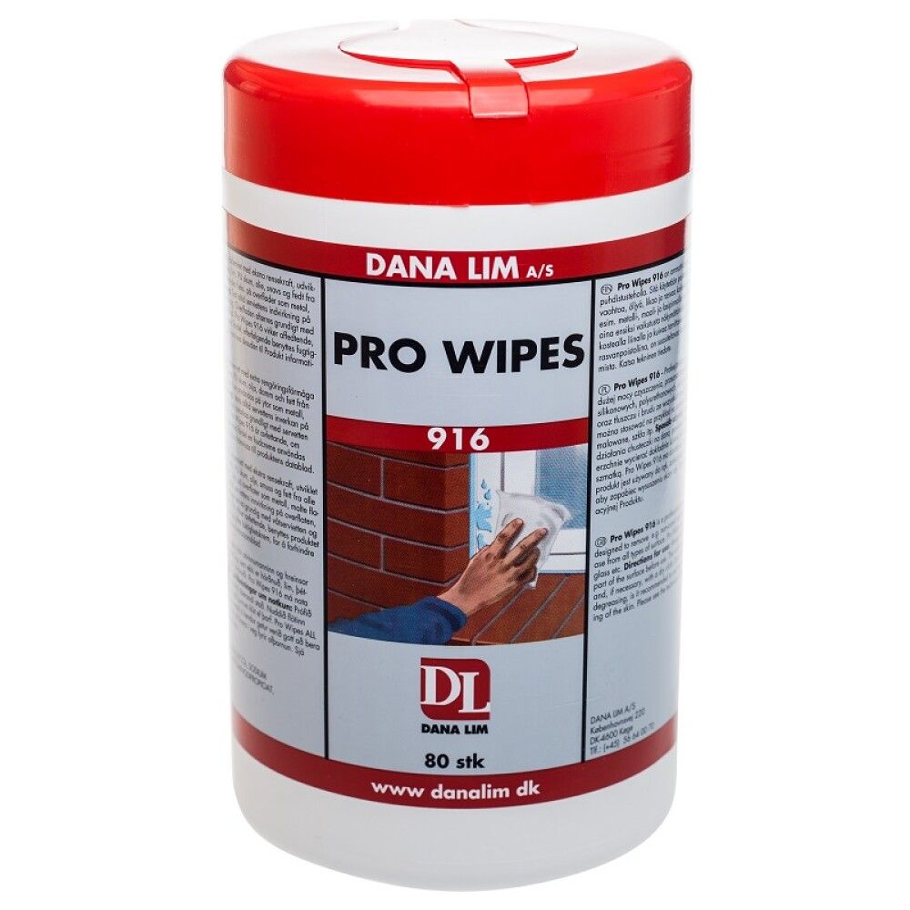 Hreinsiklútar Dana Lim Power Wipes 916 80stk