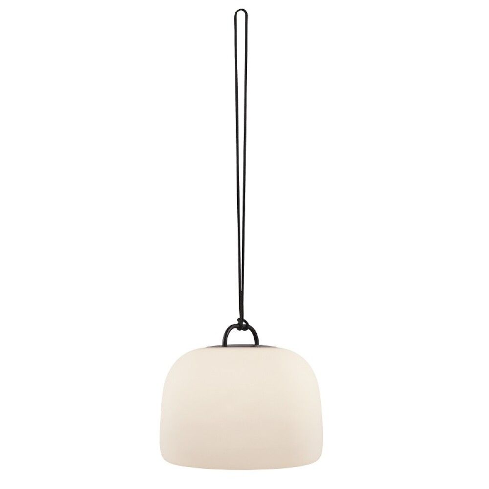 Hangandi ljós LED Kettle 36 svart/hvítt Ø36 cm