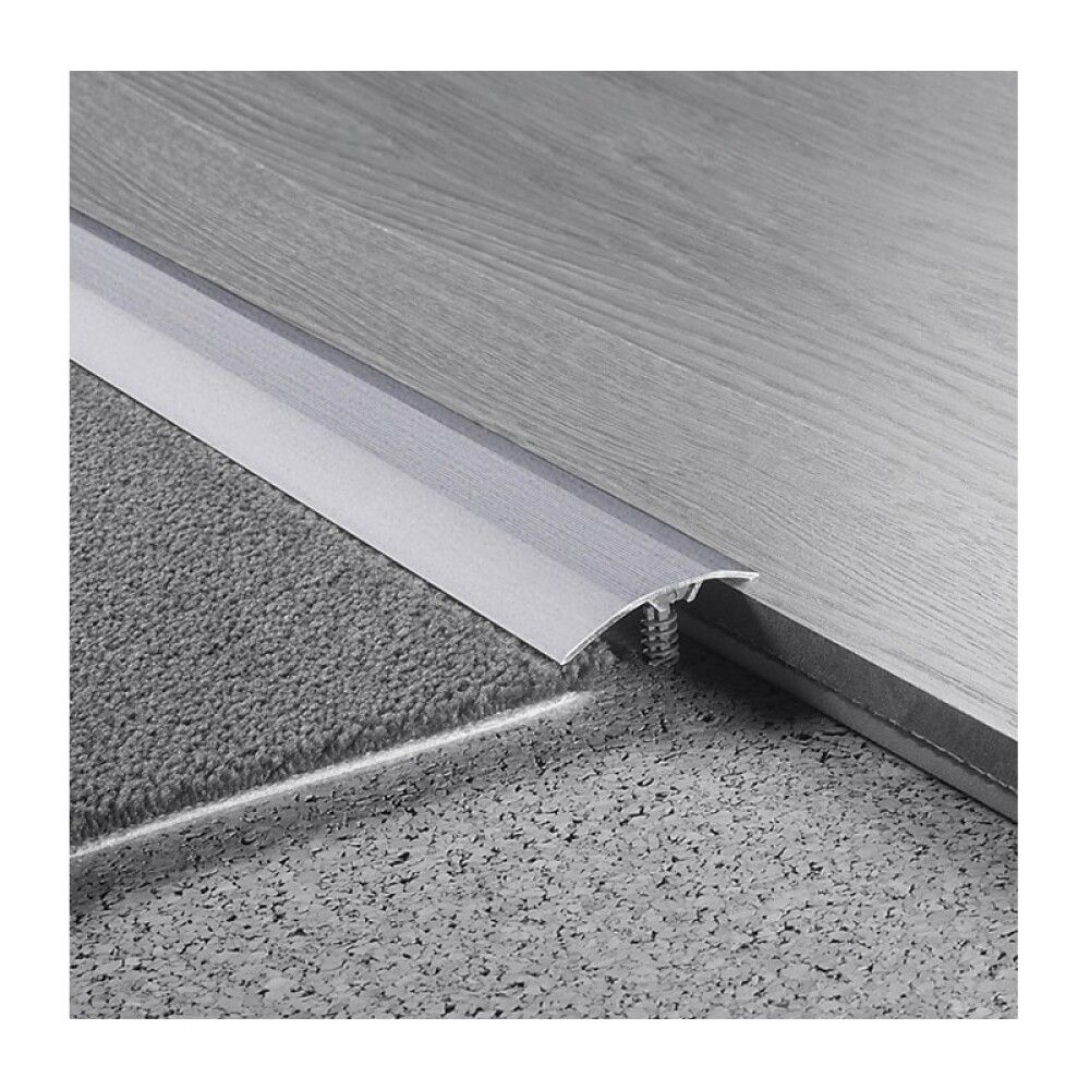 Frágangslisti samskeyta 270x3,8cm Logoclic rustfrítt stál