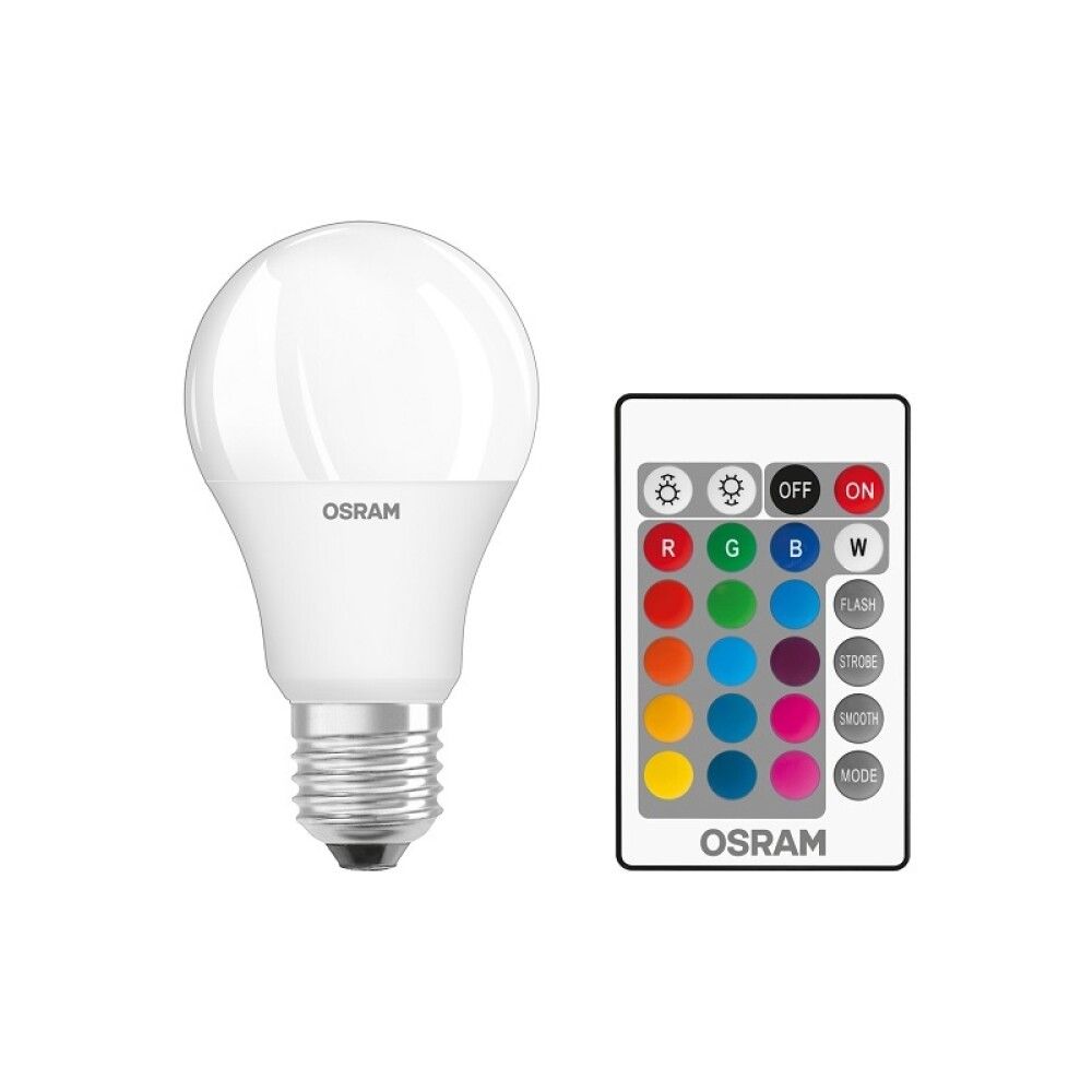 Ljósapera LED E27 2700K Osram 9W Ø60 mm