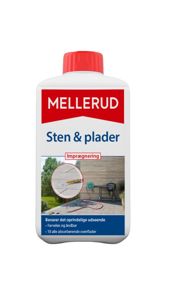 Rakaþéttir fyrir stein og flísar Mellerud 1L