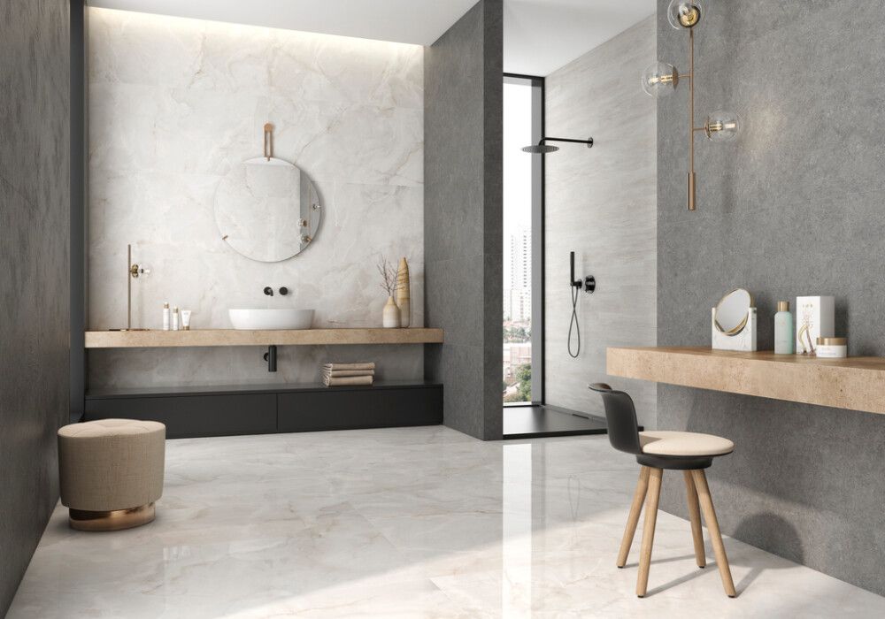 Gólf- & Vegg flísar Lux White 60x120 cm 1,44m²