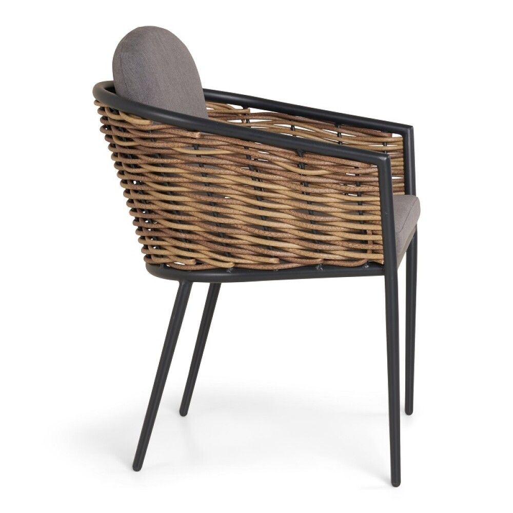 Garðborð 220x100cm Cathrine og 6 stólar Joasefine