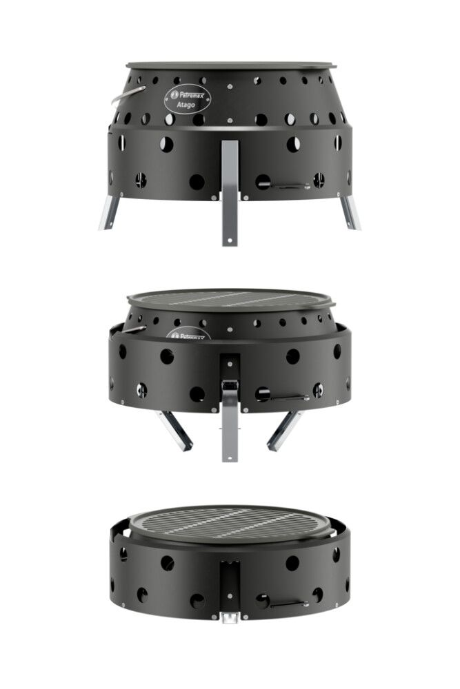 Gasgrill Atago Petromax svart