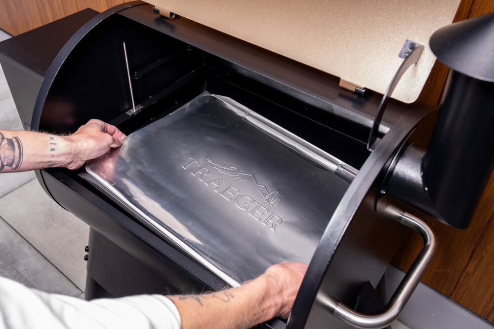 Ál undirlag fyrir 22/575/650/850 5stk Traeger