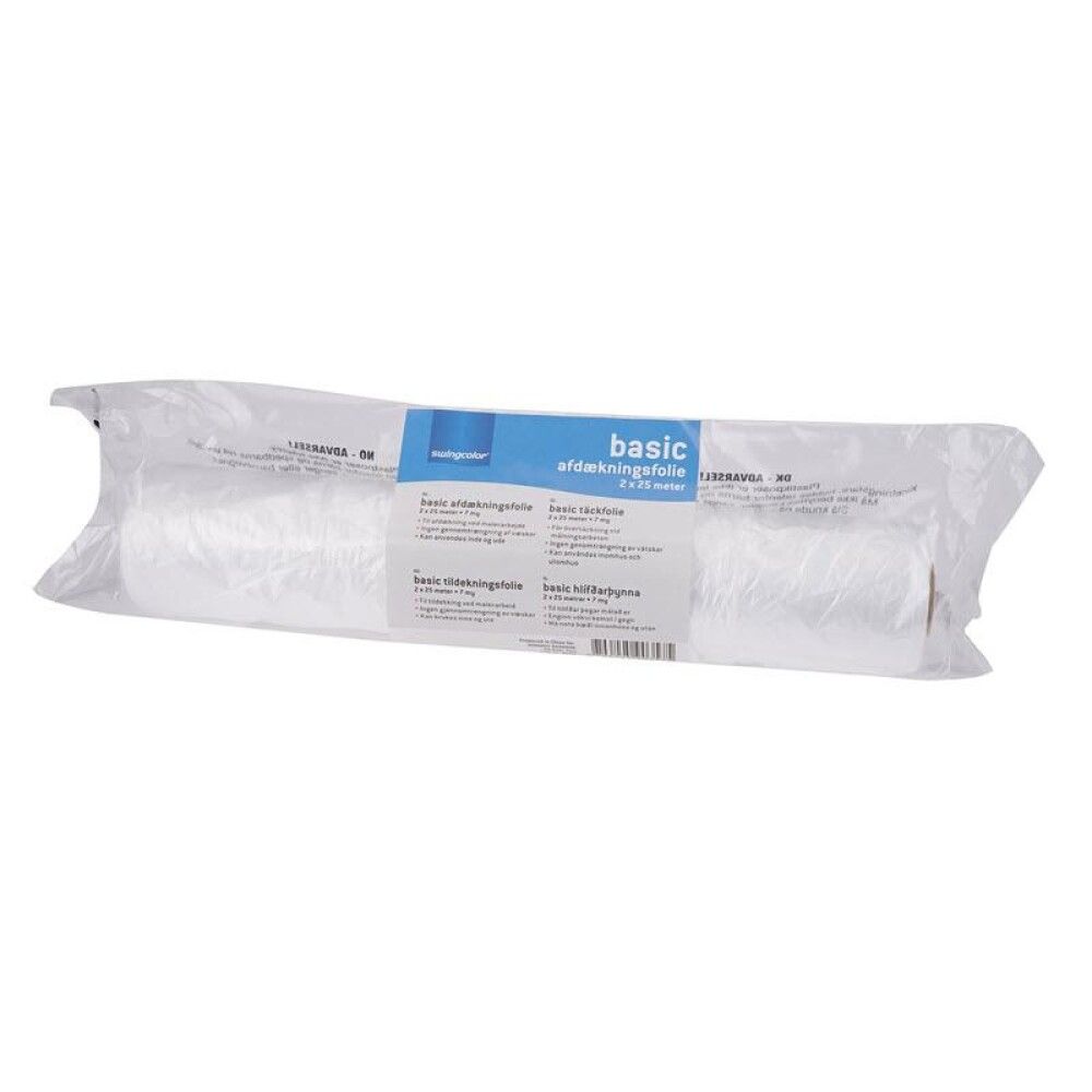 Yfirbreiðsluplast 7my 2x25m Swingcolor