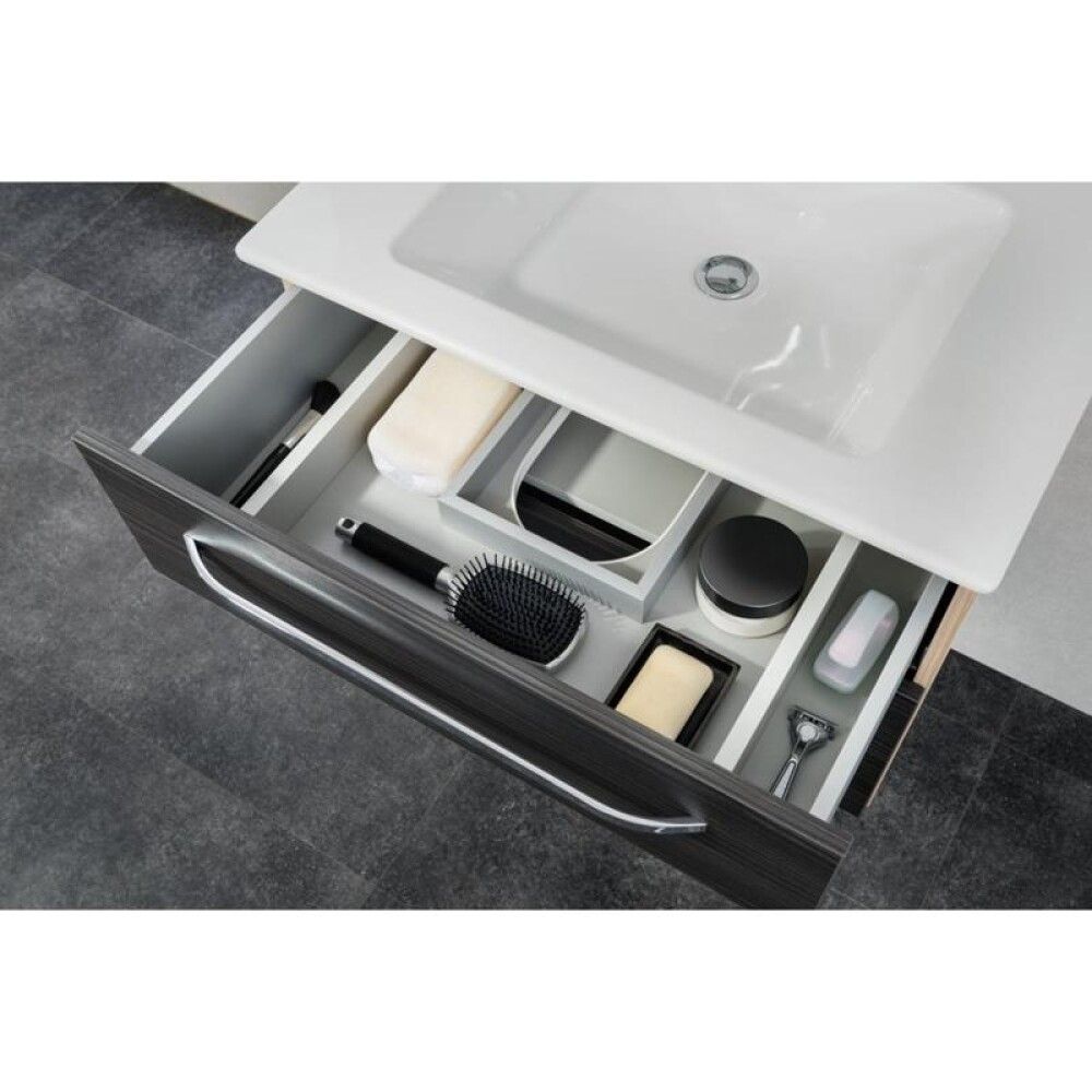 Handlaugaskápur 48,9x69,4x51,8cm Camargue Riva dökk brún