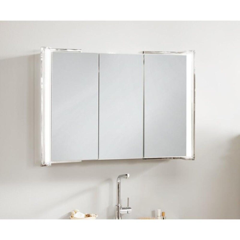 FLEXILIGHT SPEGILSKÁPUR 80X60X13,6 HVÍTU