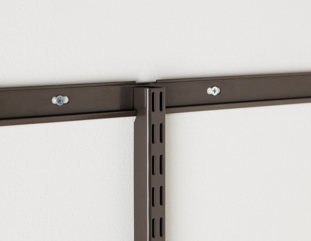 Uppistöð tvöföld hengi 2140 mm Elfa brún