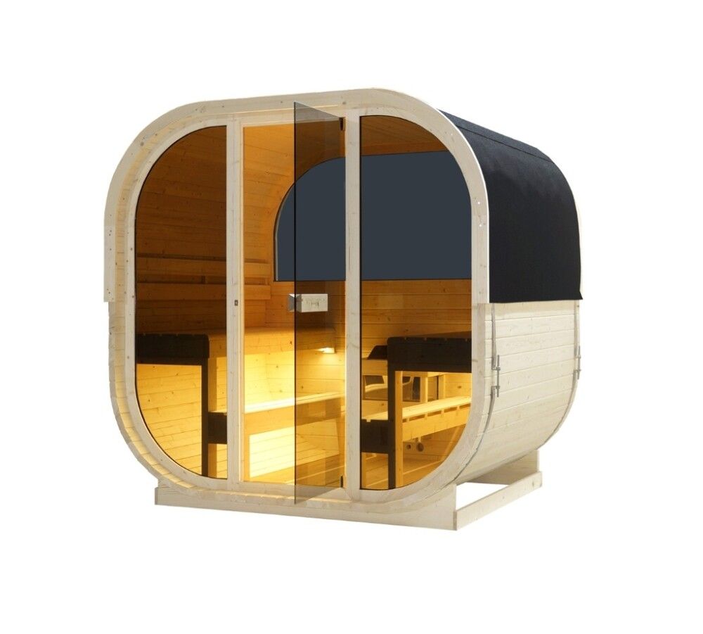 Saunaklefi útiklefi 210x180x210 cm Hanko