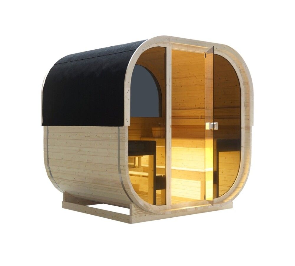 Saunaklefi útiklefi 210x180x210 cm Hanko