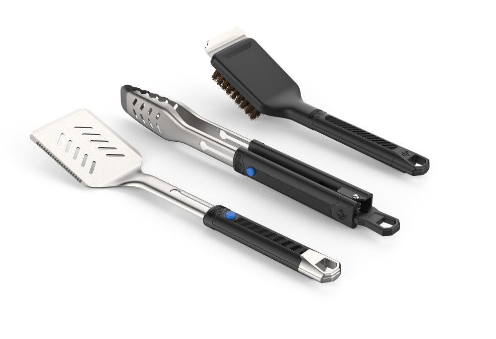 Grillsett með töng spaða og bursta Napoleon