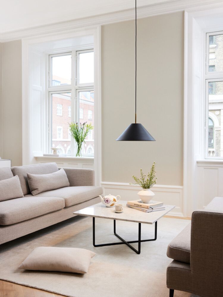 Hangandi ljós G9 Hygge Ø24 grafit svart