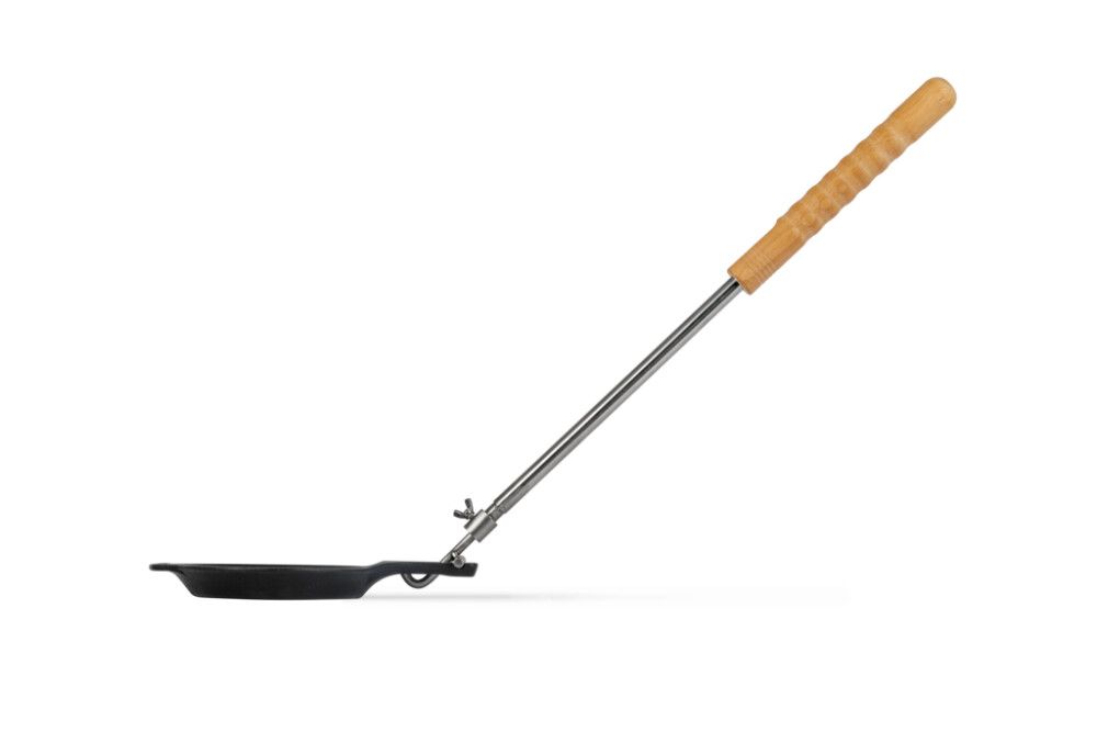 Steypujárnspanna með lengjanlegu skafti Petromax