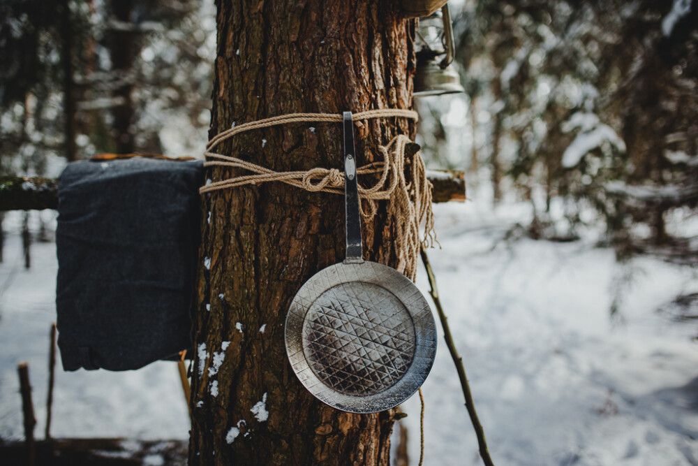 Steypujárnspanna Ø28 cm Petromax smíðajárn