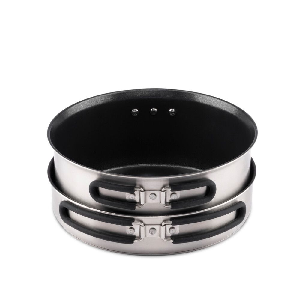 Pottasett Dimego með loki Petromax ryðfrítt stál