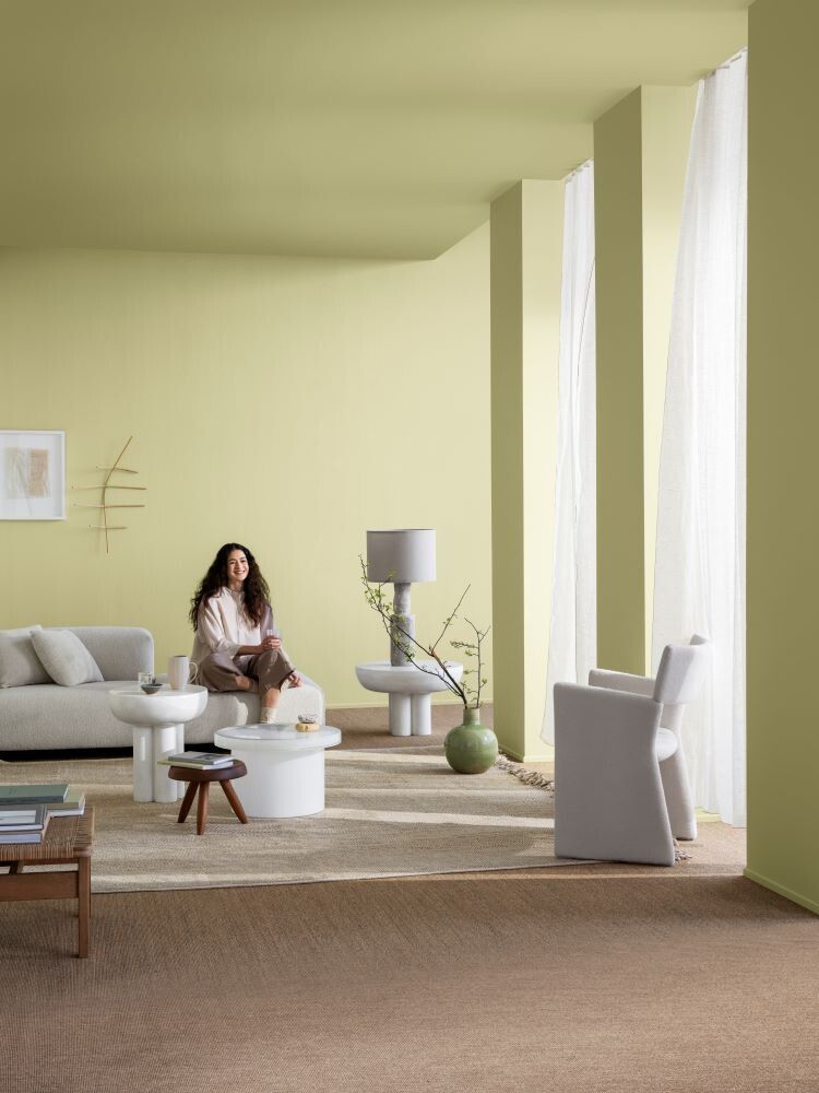 Veggmálning Lady Pure Color hvítur grunnur 9L Jotun