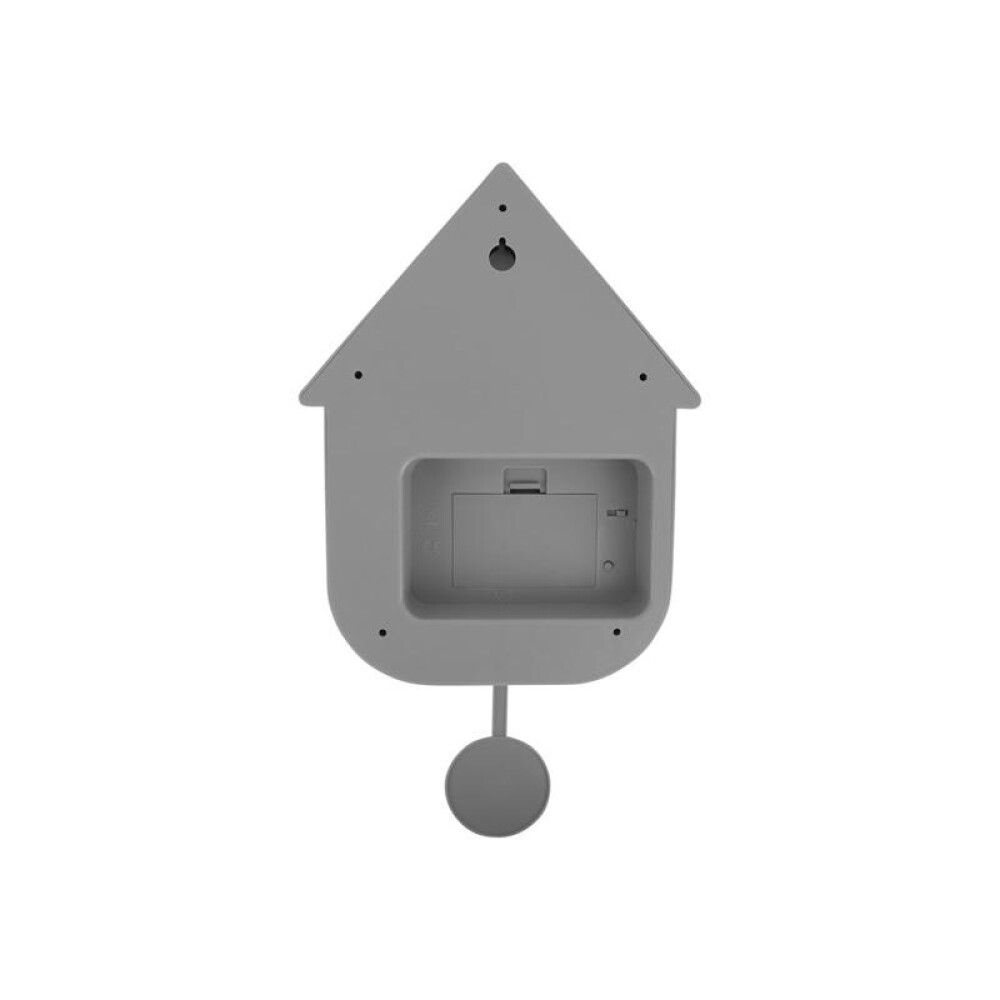 Veggklukka Moderne Cuckoo 41cm grá