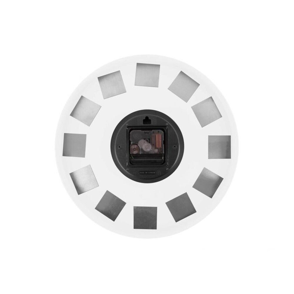 Veggklukka Charm Ø30cm hvít