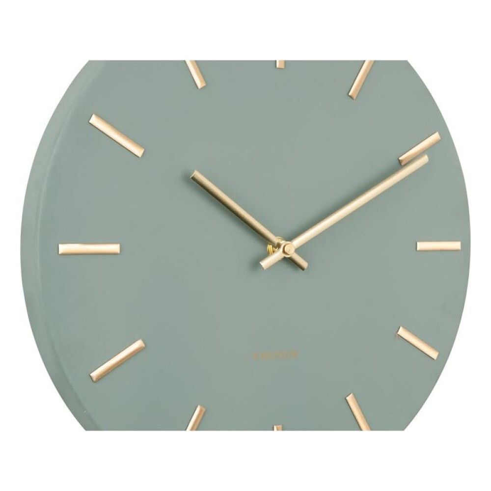 Veggklukka Charm S Ø30cm græn