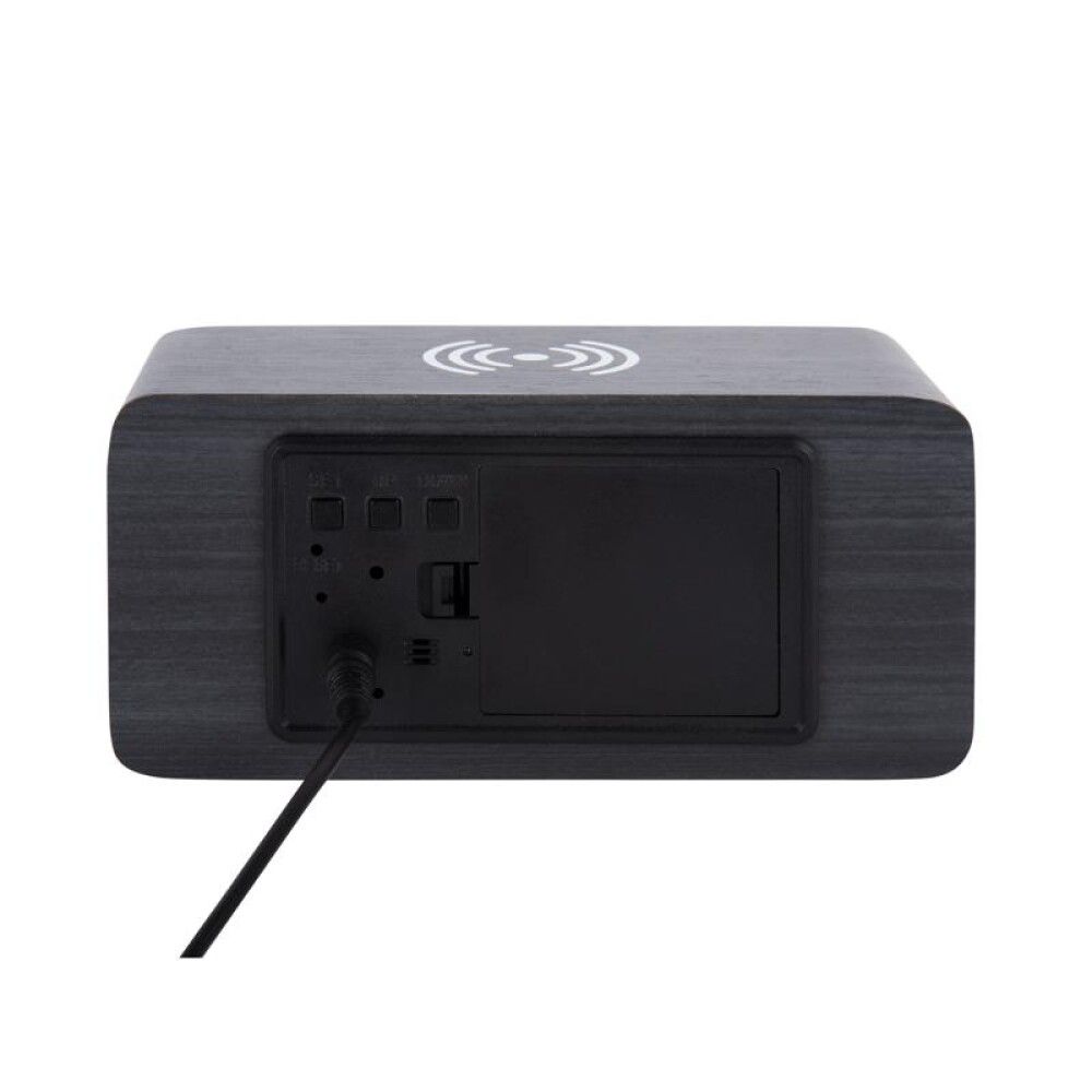 Vekjaraklukka Block M 7,1cm svört