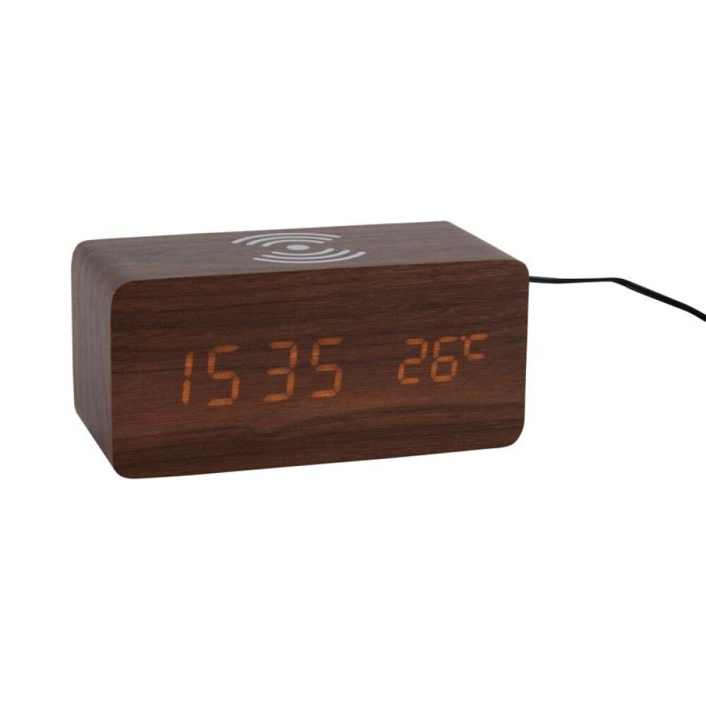 Vekjaraklukka Block M 7,1cm tré