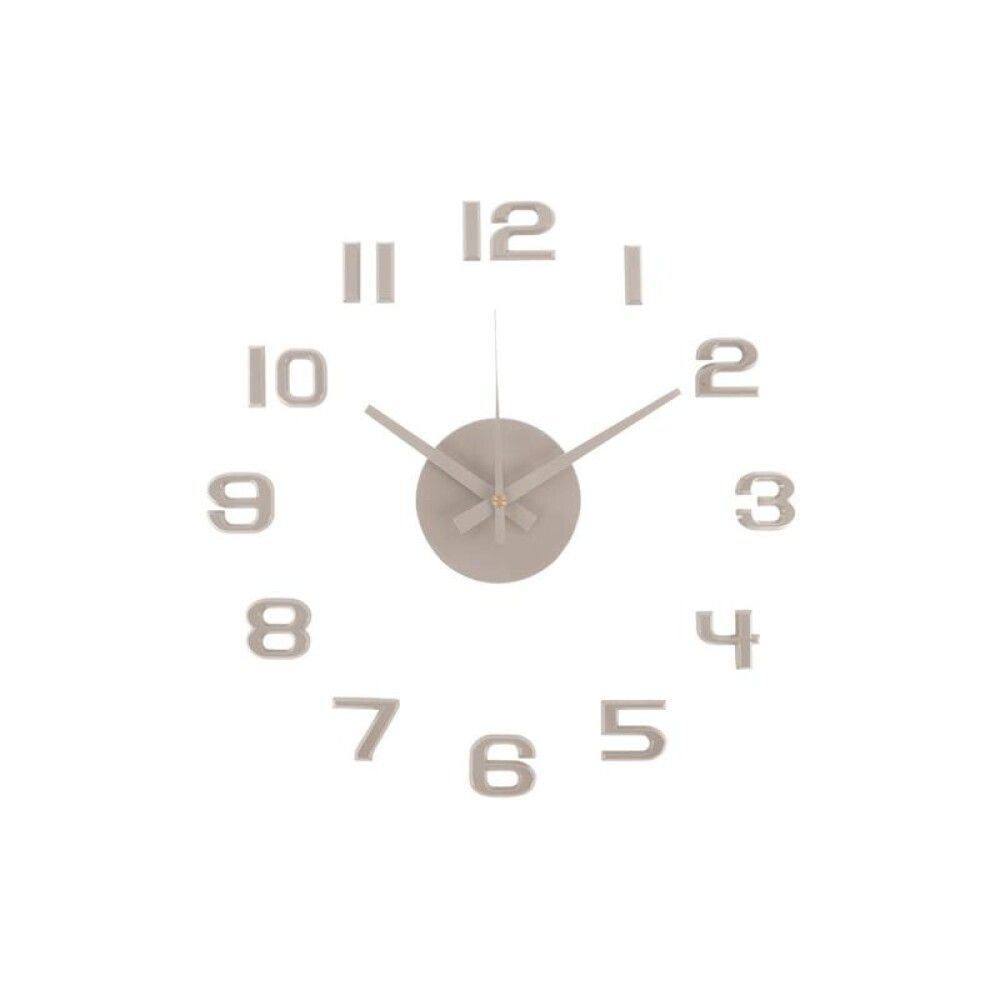 Veggklukka DIY sunset Ø35cm grá