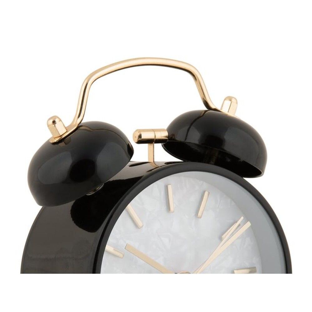 Vekjaraklukka Pearl Glow Ø8cm svört