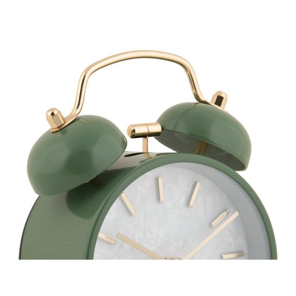 Vekjaraklukka Pearl Glow Ø8cm græn