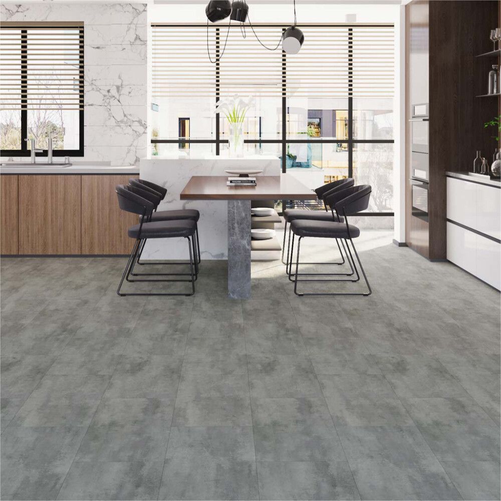 Vínylflísar Fixed Beton 609,6x304,8x2,5mm B!design