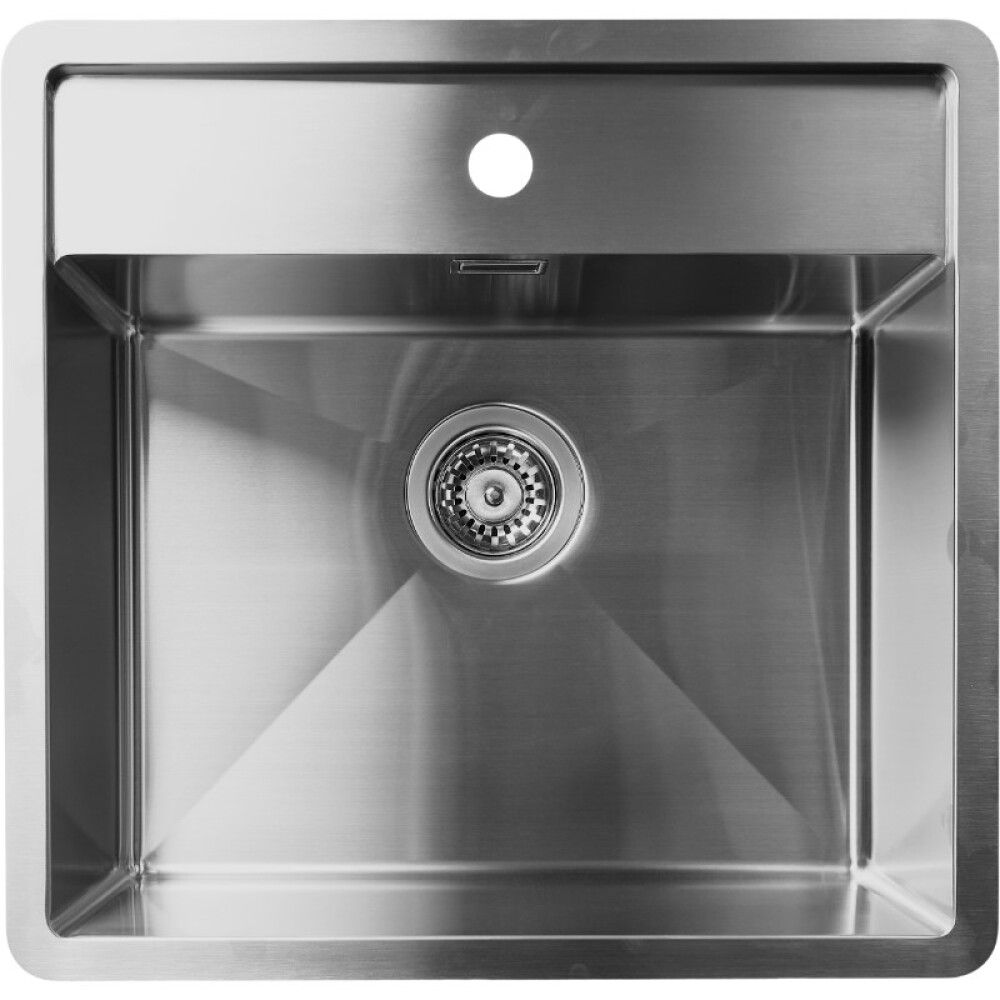 Stálvaskur Kolding 500 53x51cm 500BK1 rústfrítt stál