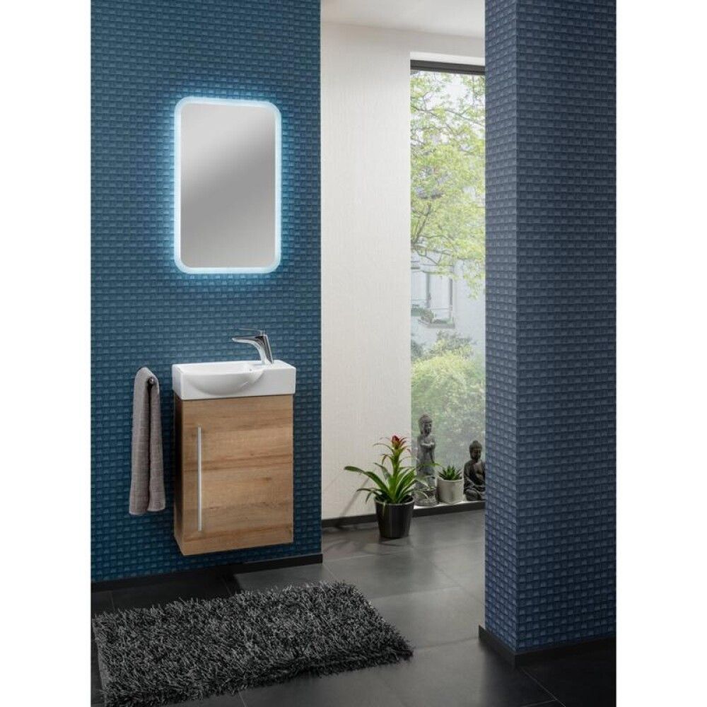 Handlaug vinstri32x45,5x14,5cm Camargue Stella hvít