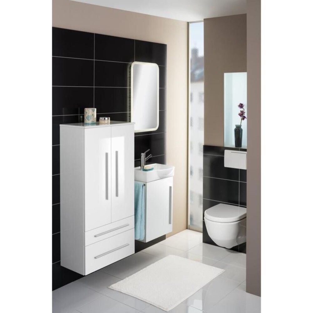 Handlaugarskápur 24,3x44x60cm Camargue Stella hvítur