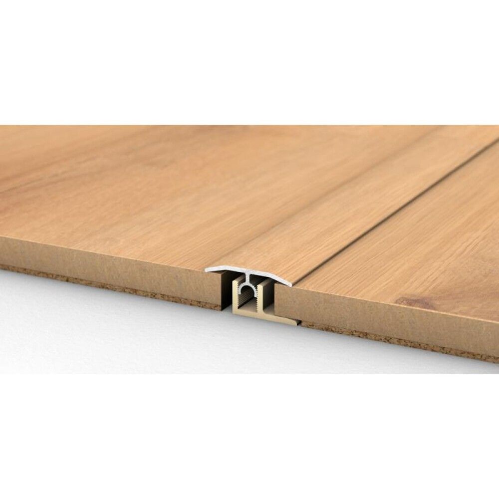 Frágangslisti samskeyta 100x3,8x2,2cm Logoclic anvil eik