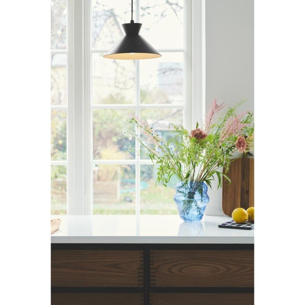 Hangandi ljós E27 Dial 25 Ø25xH13,5cm svart