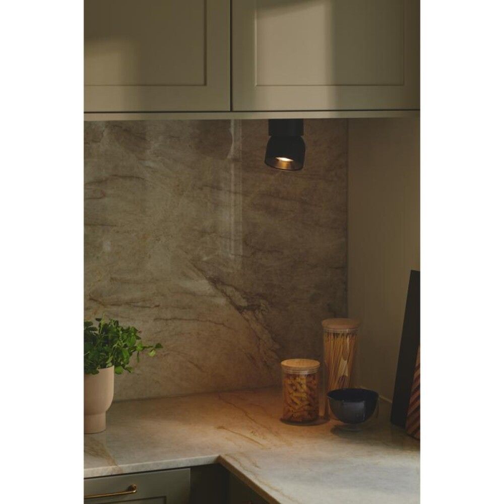 Kastari GU10 Pitcher Ø10cm svartur