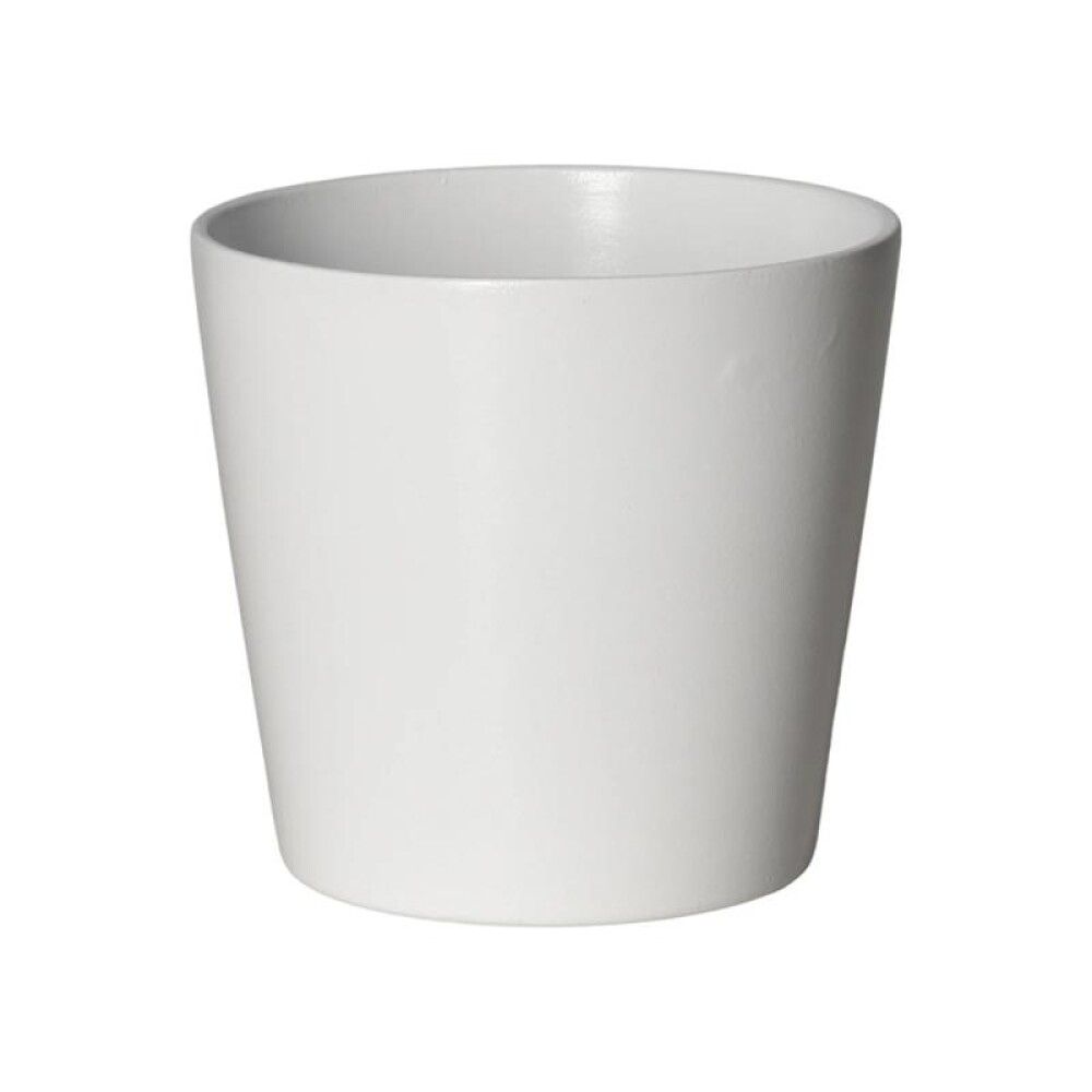 Blómapottur Mynte Ø21cm hvítur Lauvring