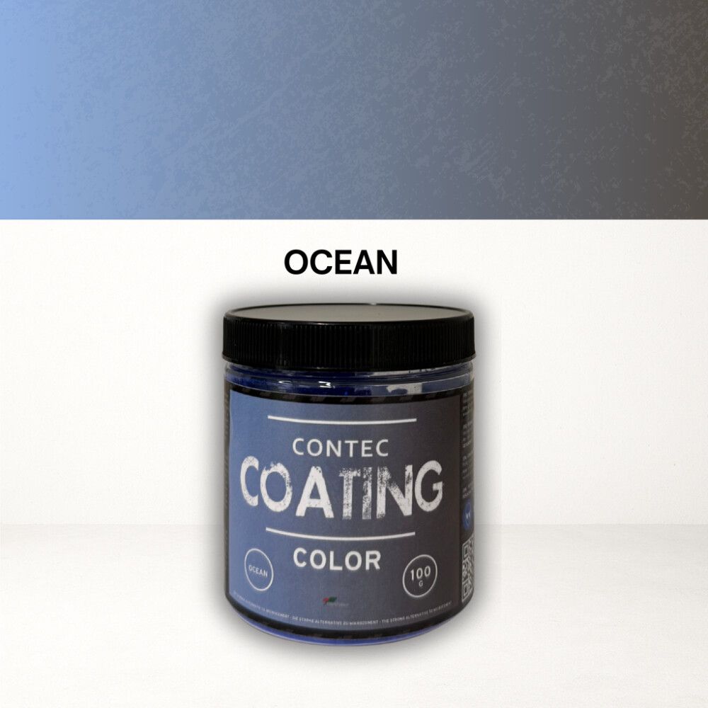 Litur fyrir steinþekju ocean Contec Coating Color 100g