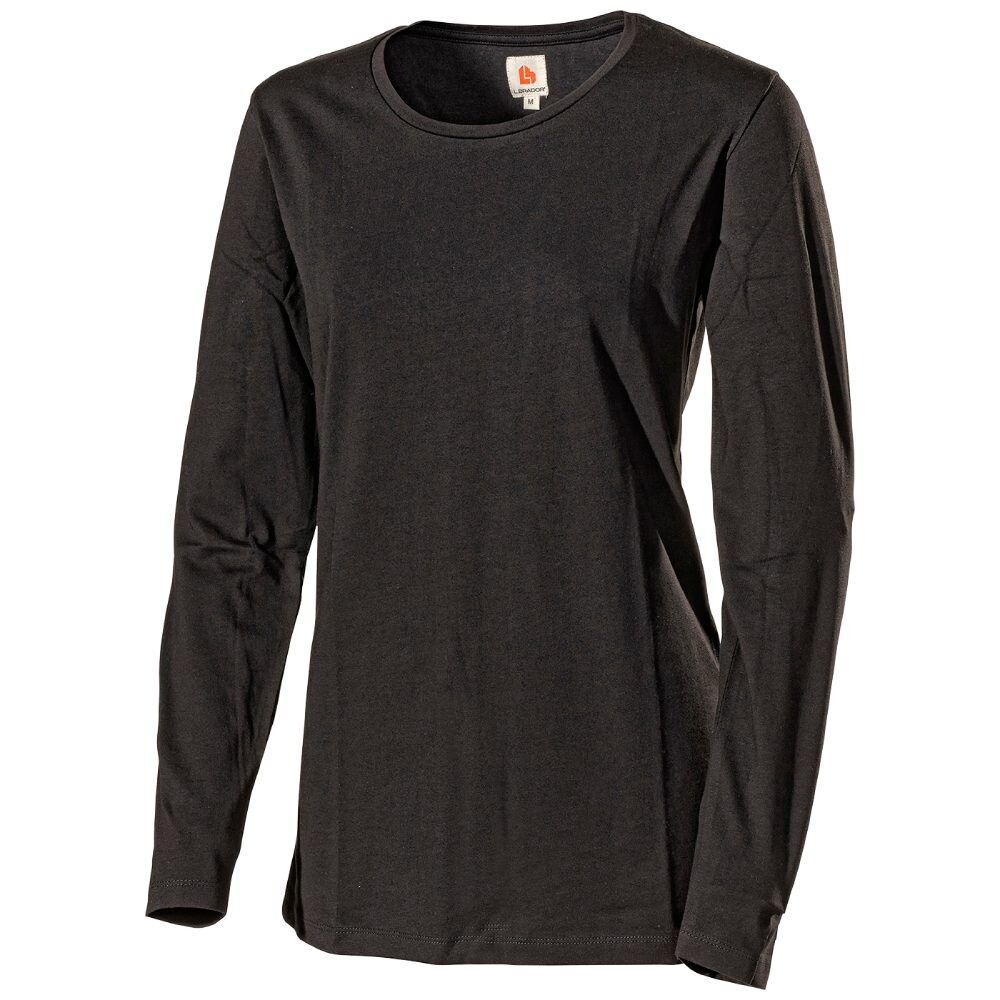 Langermabolur kvenna svartur 6015B