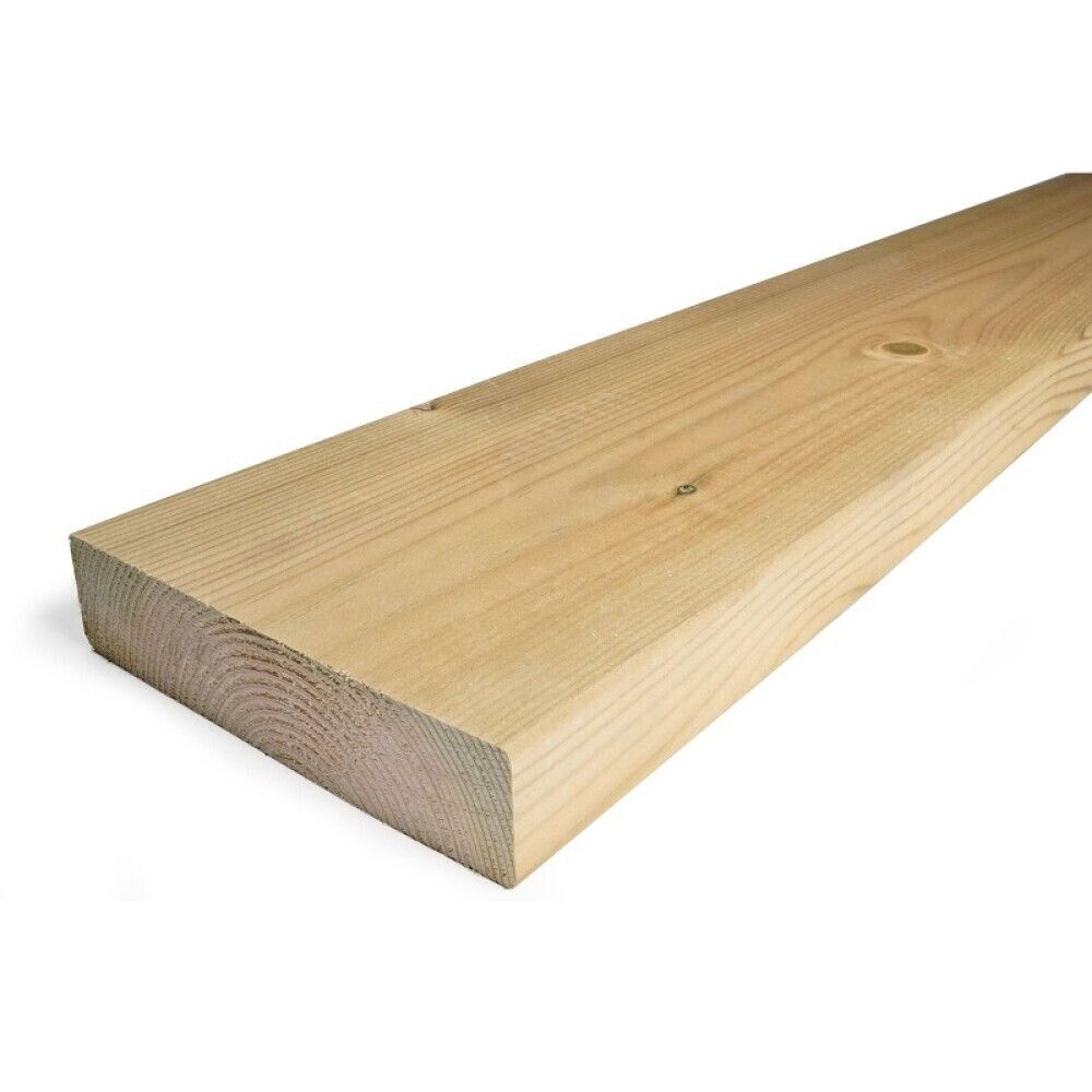 Gagnvarin fura hefluð 20x120 mm (3-4,8 m) Frøslev