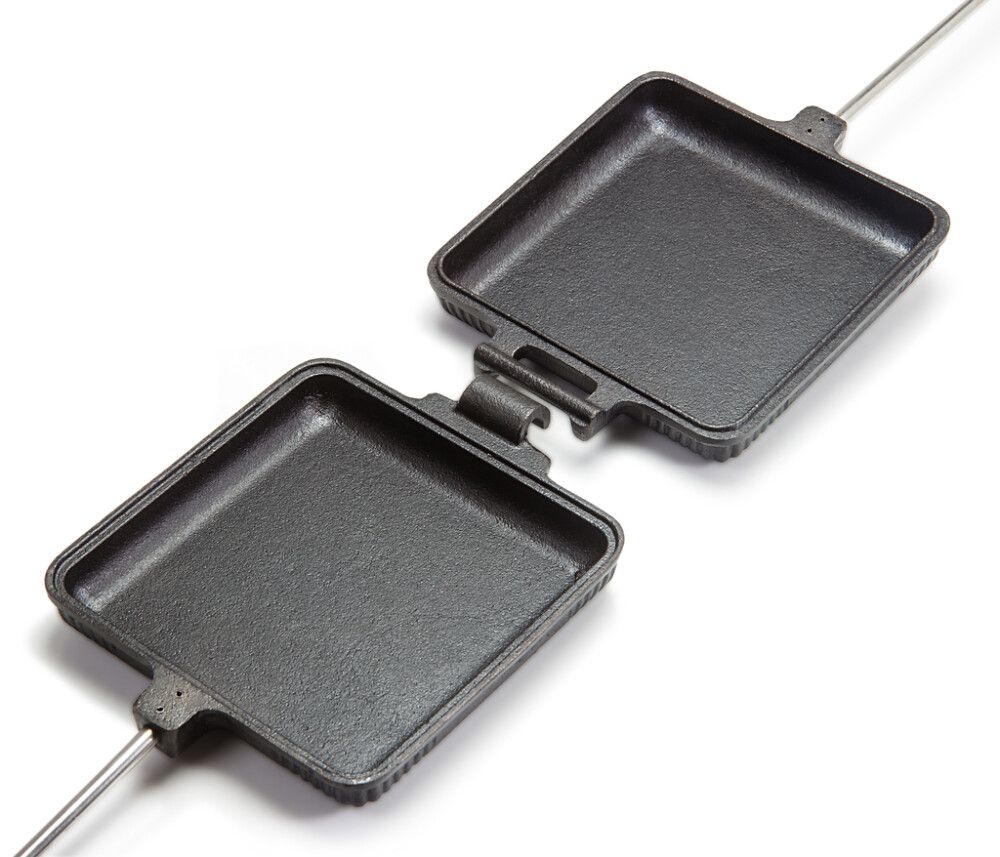 Samlokugrill með handfangi Petromax steypujárn