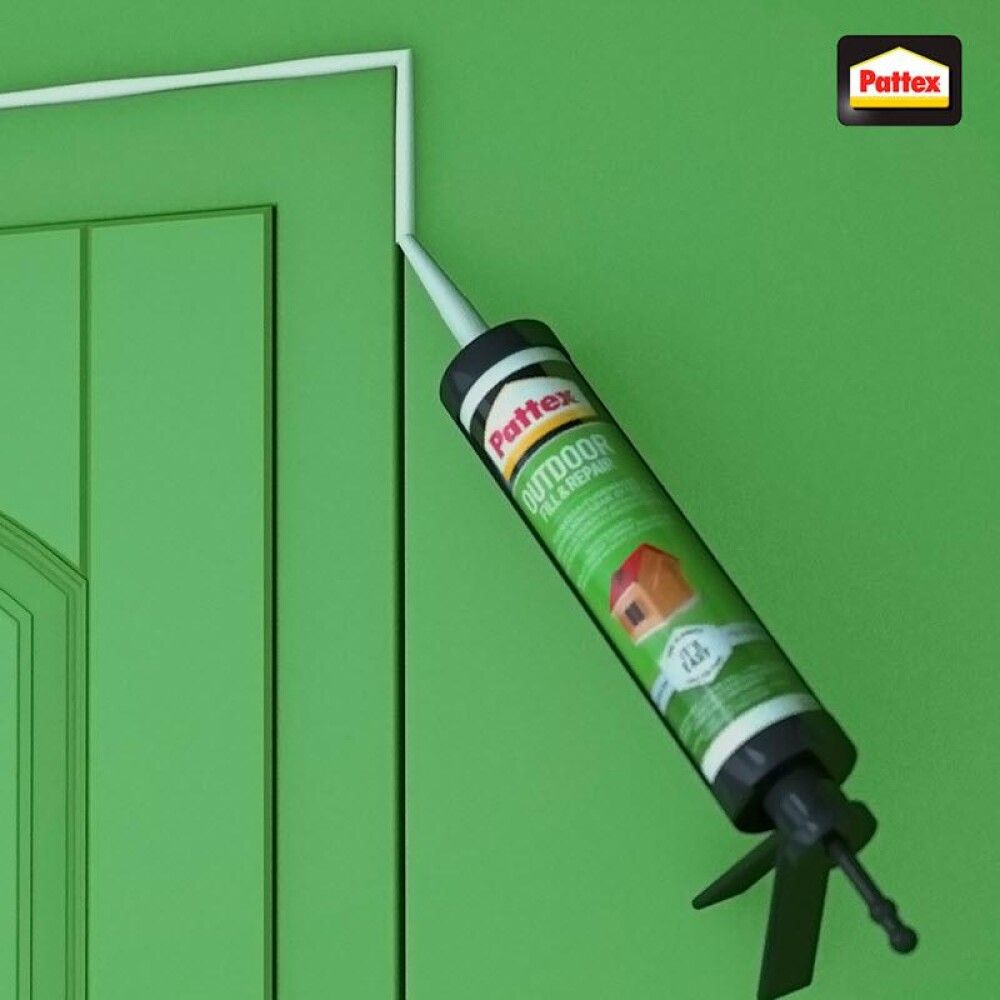 Kítti 280ml Pattex Fill&Repair hvítt