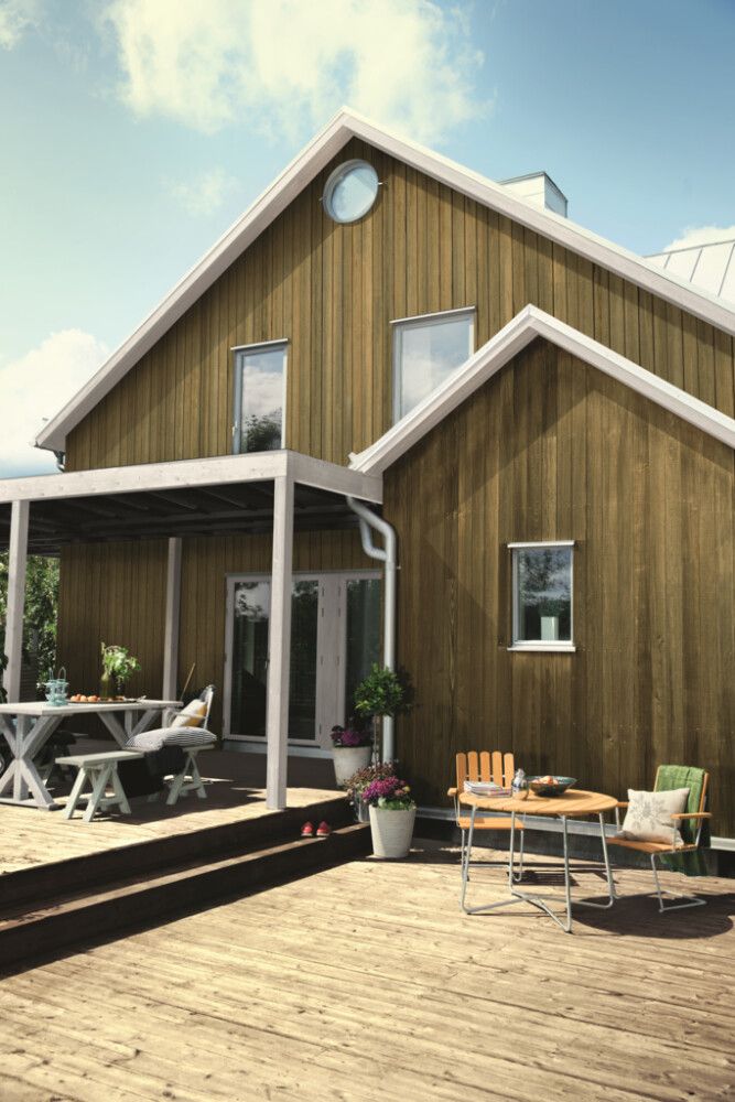 Viðarvörn Classic glær hálfþekjandi 5L Pinotex