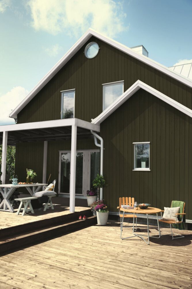 Viðarvörn Superdec græn umbra 10L Pinotex