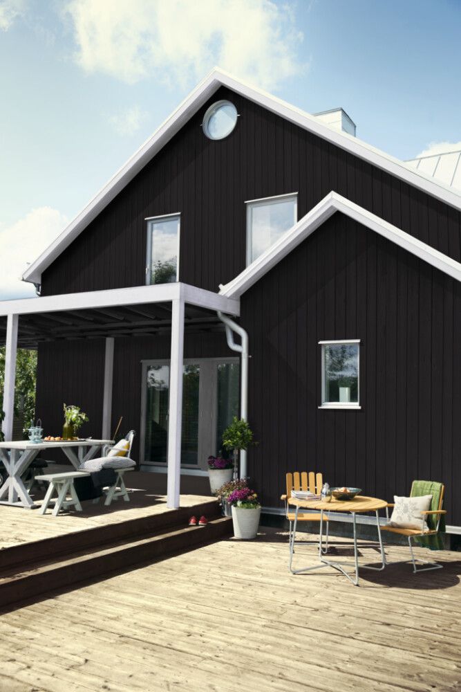 Viðarvörn Superdec svartur 4L Pinotex