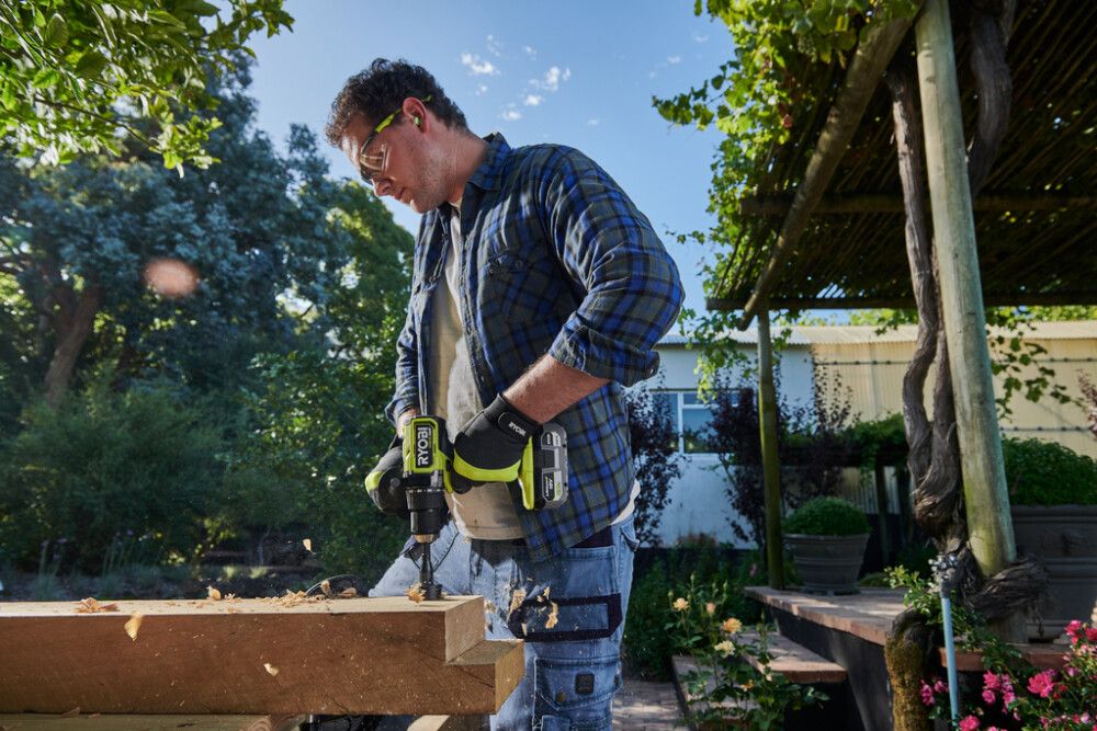 Höggborvél 18V 2&4Ah Ryobi One+ RPD18X1-242