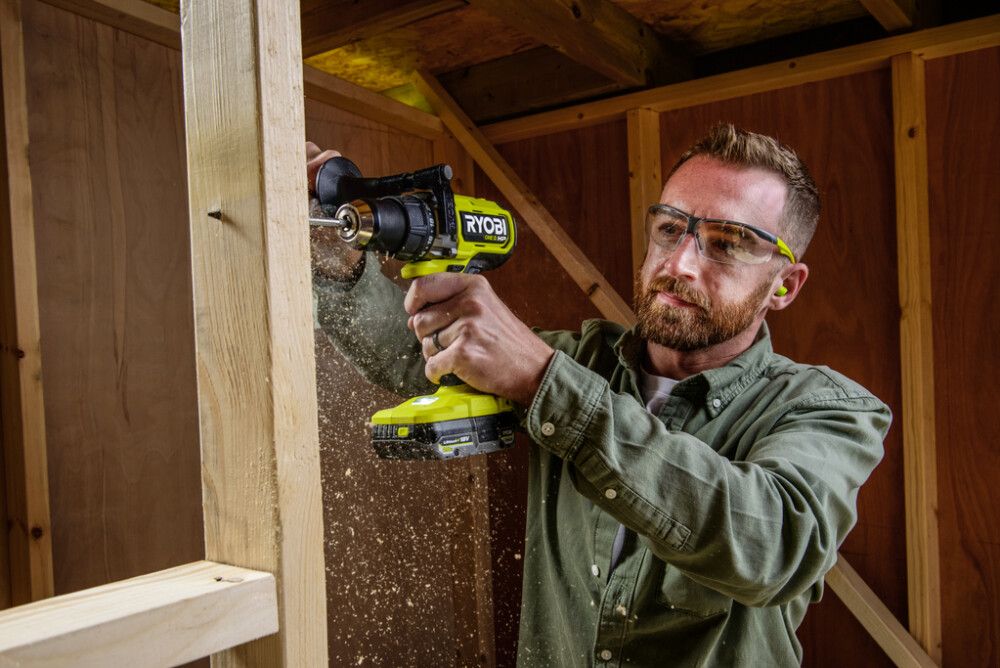 Höggborvél 18V 2&4Ah Ryobi One+ RPD18X1-242