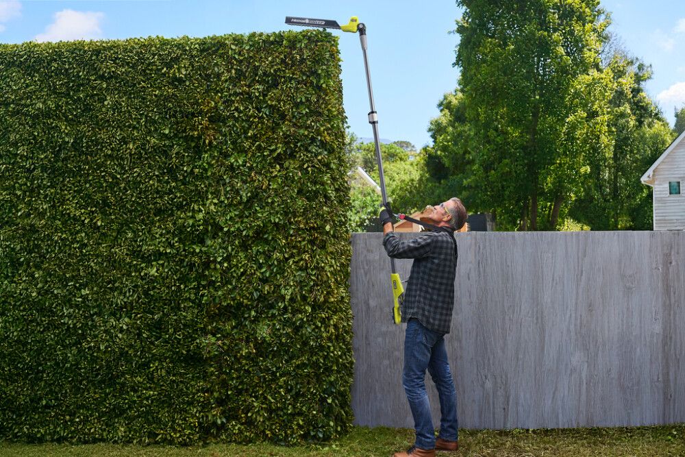 Hekkklippur lengjanlegar 18V Ryobi One+ RY18PHT40