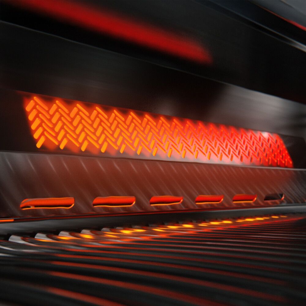 Gasgrill Rogue Pro-S 525 4 brennarar með Sizzel Zone matt svart